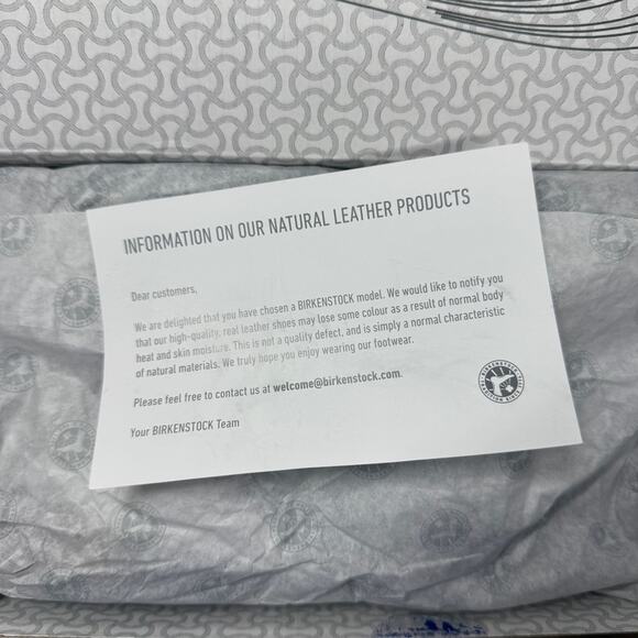 NIB • Birkenstock ARIZONA BIRKO Flor Size: 39 L8/M6- Normal Width - Picture 8 of 8